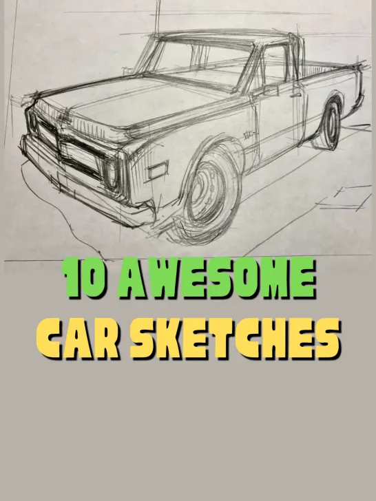 10 Car Sketches So Good, They’ll Leave You in Awe