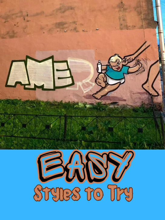 Graffiti 101:Easy Designs to Spark Your Creative Journey