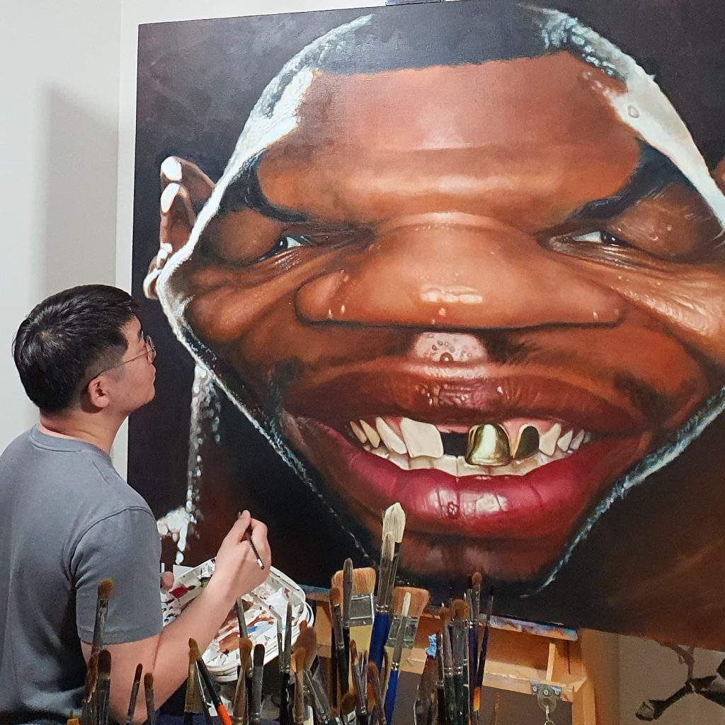 mike tyson caricature
