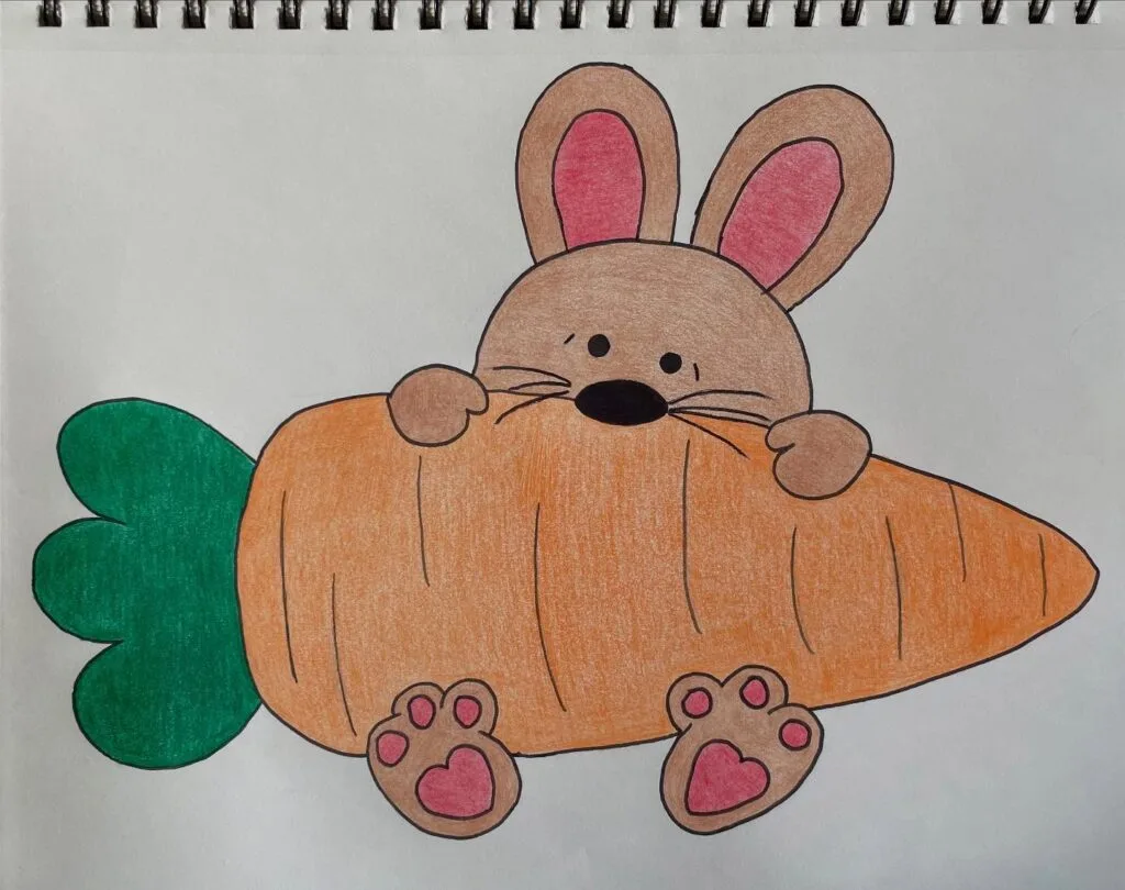 Bunny with a Carrot
